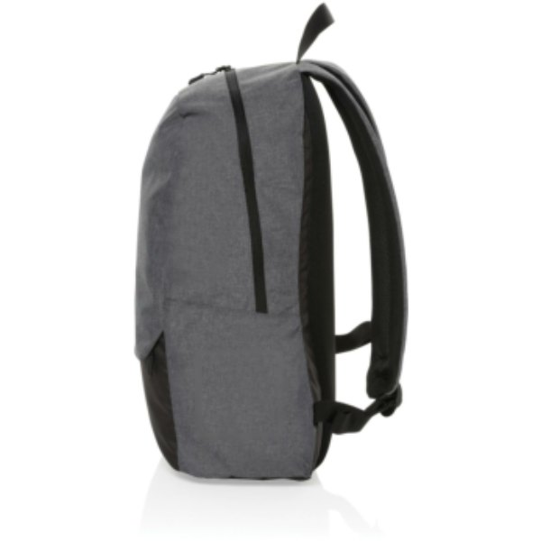 Kazu AWARE™ RPET basis 15.6" laptoprugzak — drukvlak artikel rechts onder