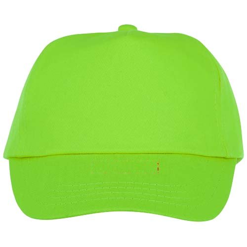 Feniks 175 g/m² 5 panel kinder cap — drukvlak klep