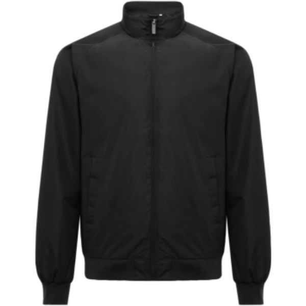 IQONIQ Odin recycled polyester urban jas — drukvlak in de nek