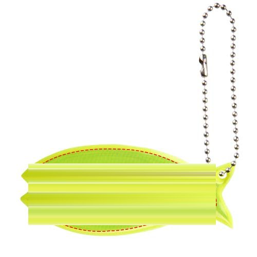 RFX™ Reflecterende hanger vis — drukvlak voorkant (op reflecterende laag)