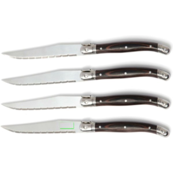 VINGA Gigaro steakmessenset — drukvlak mes