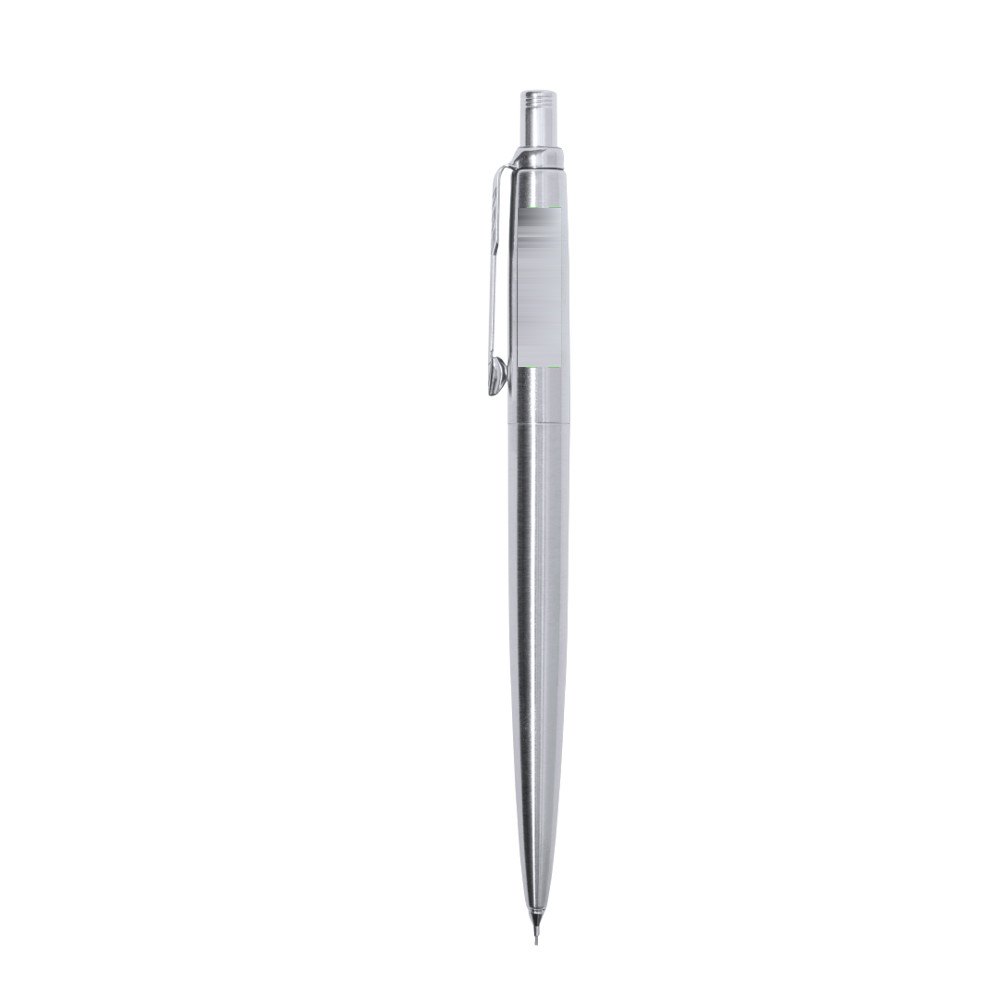 Vulpotlood Jotter Core — drukvlak bovenkant naast clip
