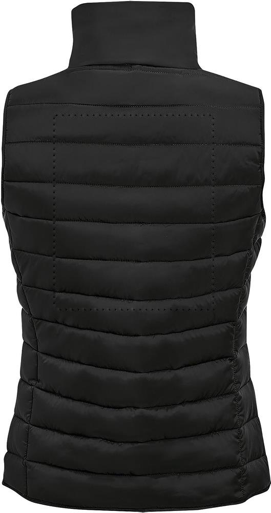 WAVE WOMEN - WAVE dames bodywarmer 180g — drukvlak achterzijde