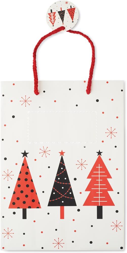 BOSSA MEDIUM - Papieren geschenkzakje (M) — drukvlak voorzijde
