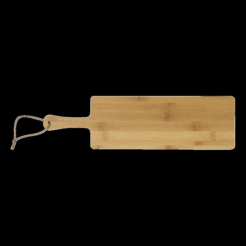 LONG BAMBOO - Snijplank — drukvlak gecentreerd op het handvat