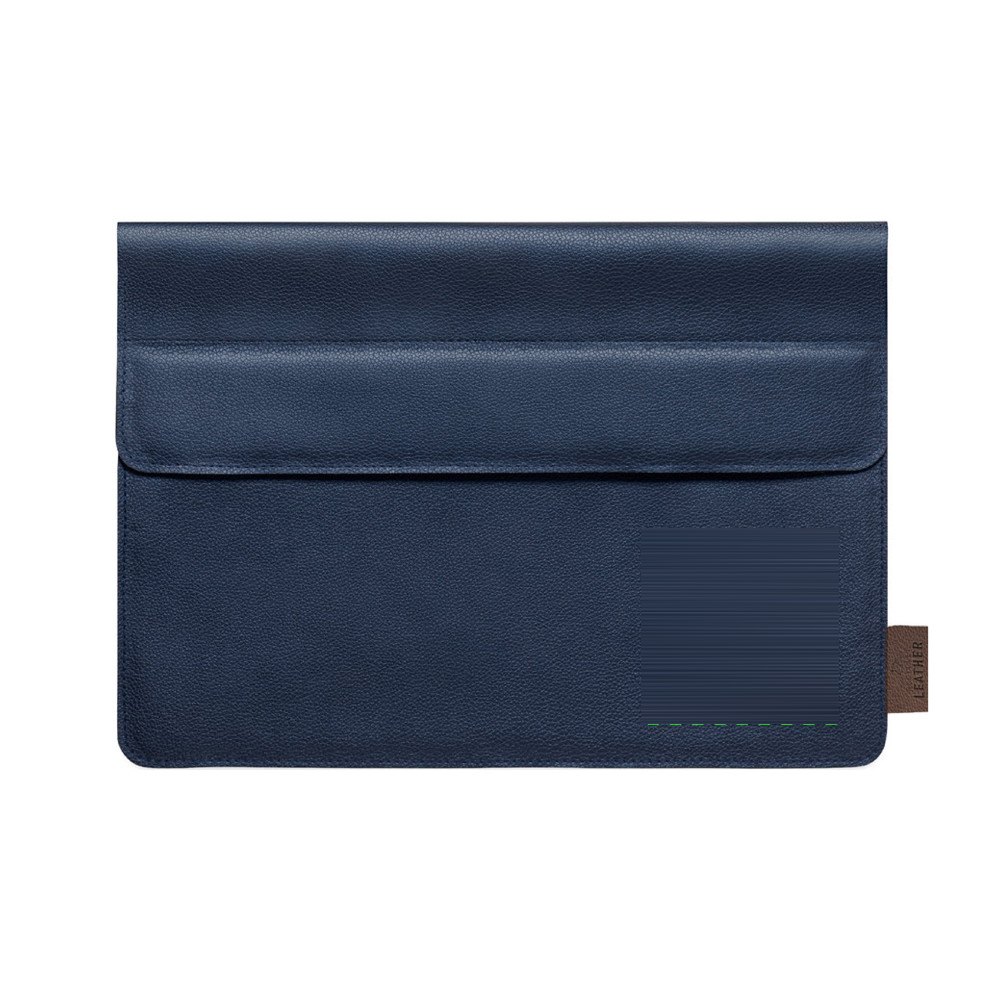 Laptoptasje Kroll — drukvlak in de hoek van de sjaal