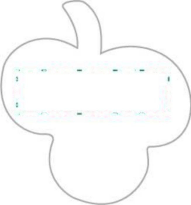 Pluchen panda Leila | 19 cm — drukvlak label