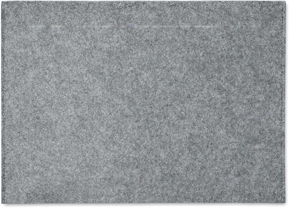 POUCHLO - Vilten laptophoes — drukvlak achterzijde