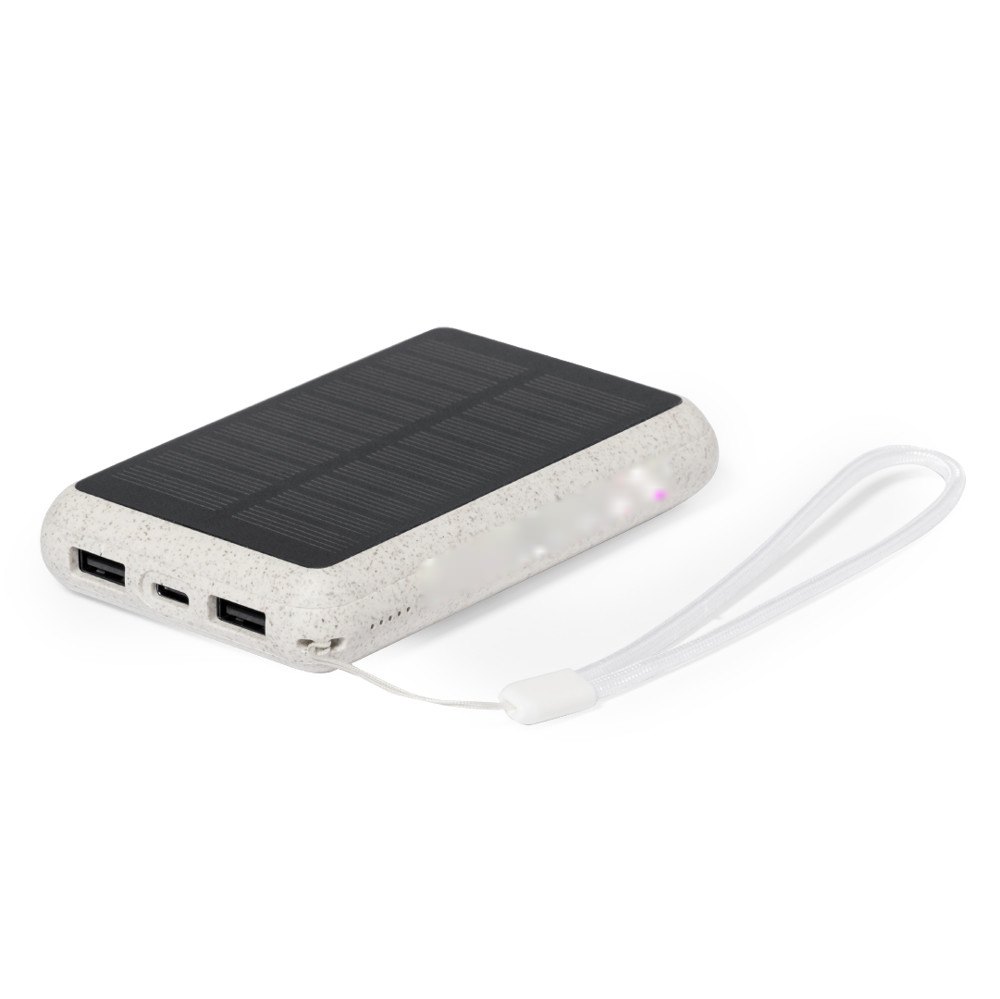 Power Bank Dawson — drukvlak voorkant tas