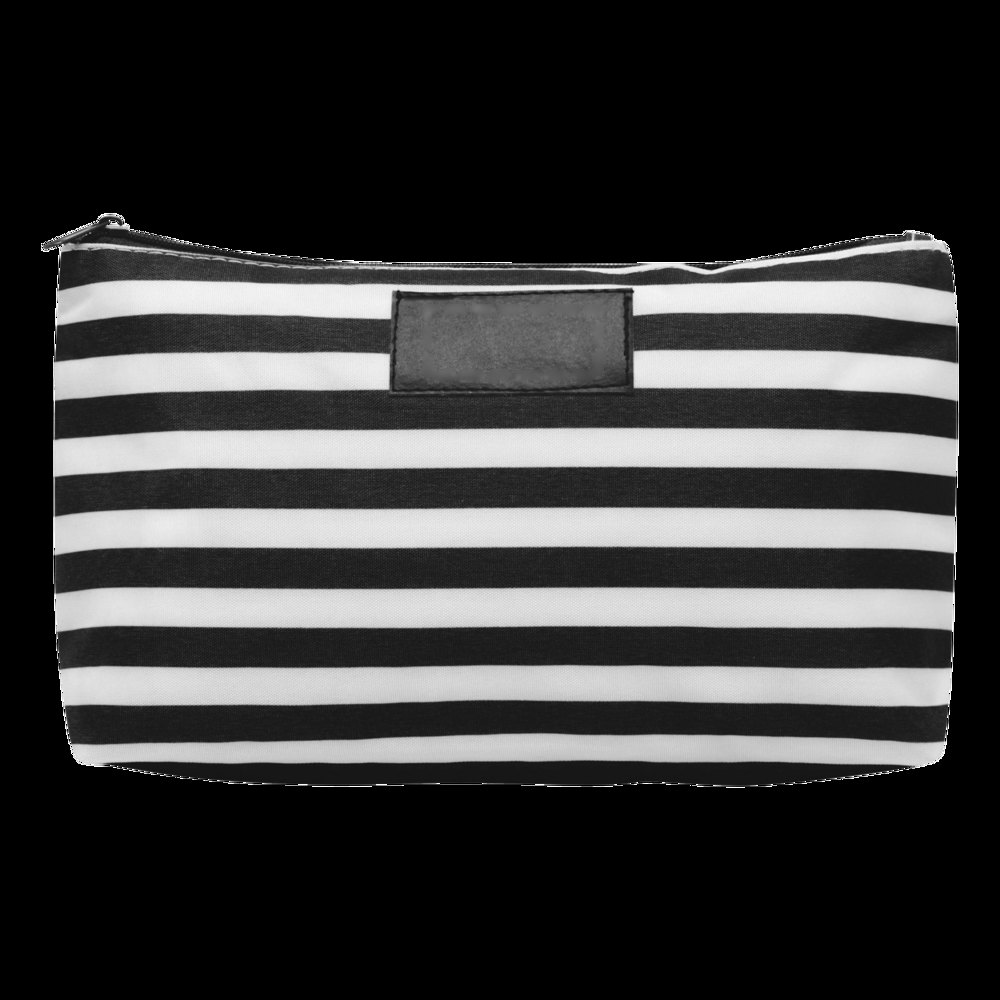 STRIPY - Toilettas — drukvlak gecentreerd op het kunstlederen gedeelte