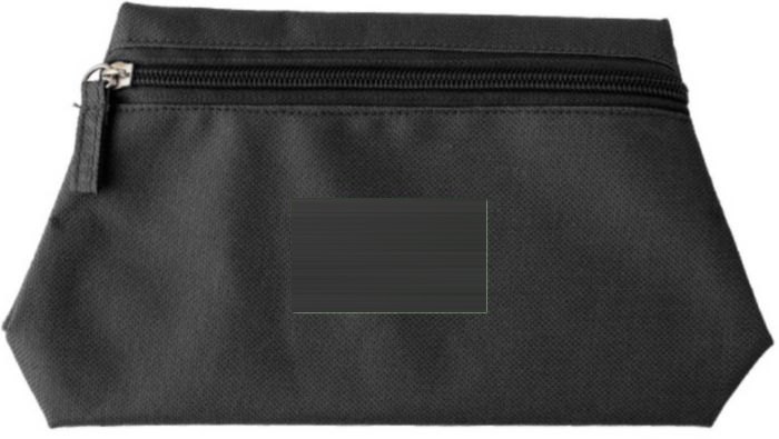 Toilettas Bonnie | Polyester 600D — drukvlak voorzijde