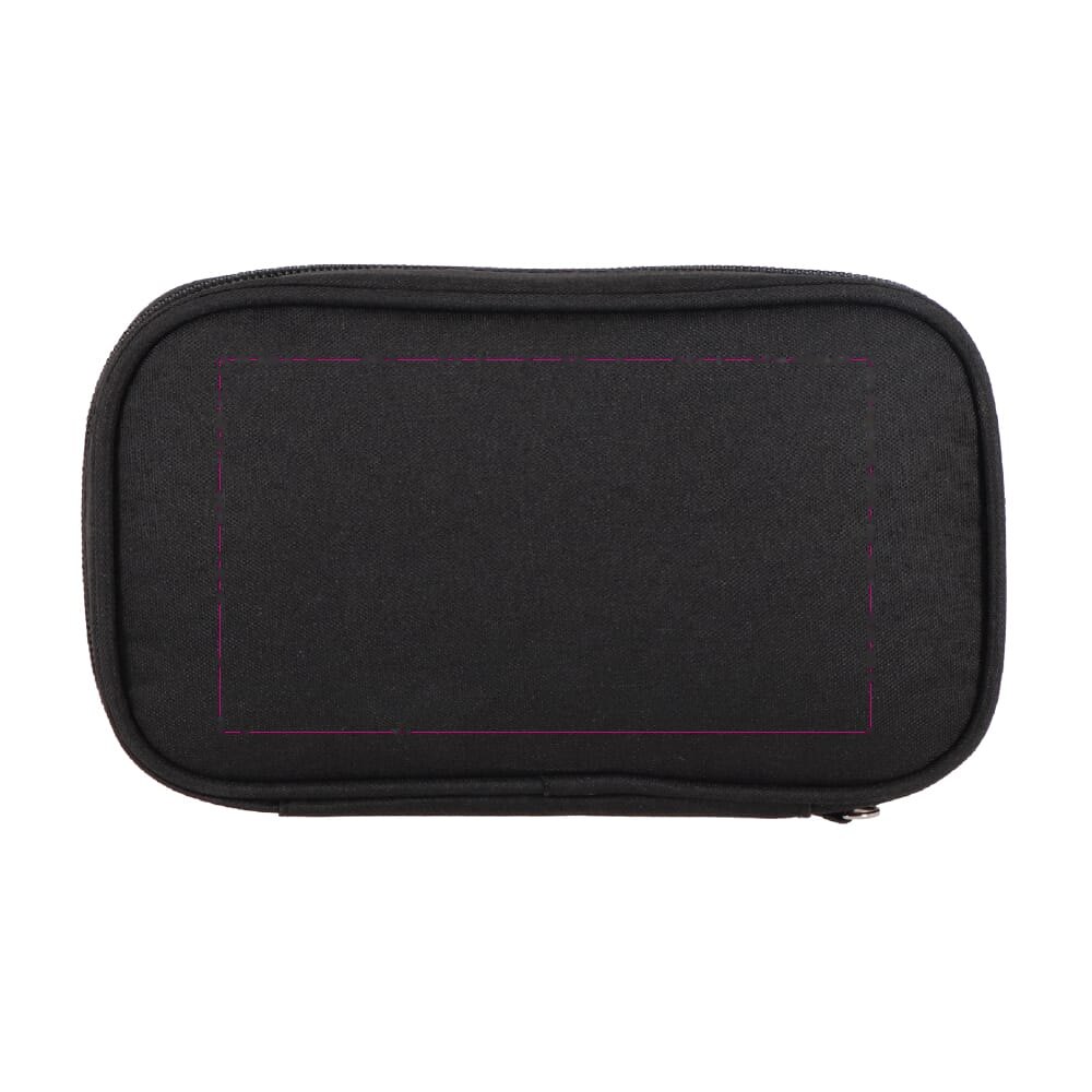 rPET 300D Kora organizer tas — drukvlak midden op de voorkant