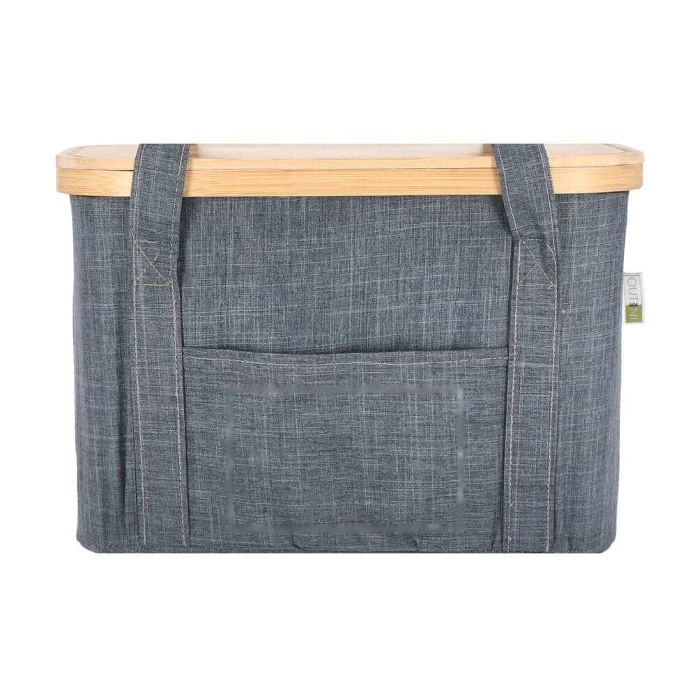 InSideOut Opvouwbare (koel) mand Sogne 38 x 26 x 25cm rPET — drukvlak op het achtervak