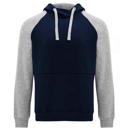 Badet 280 g/m² tweekleurige kinderhoodie — drukvlak linker bicep