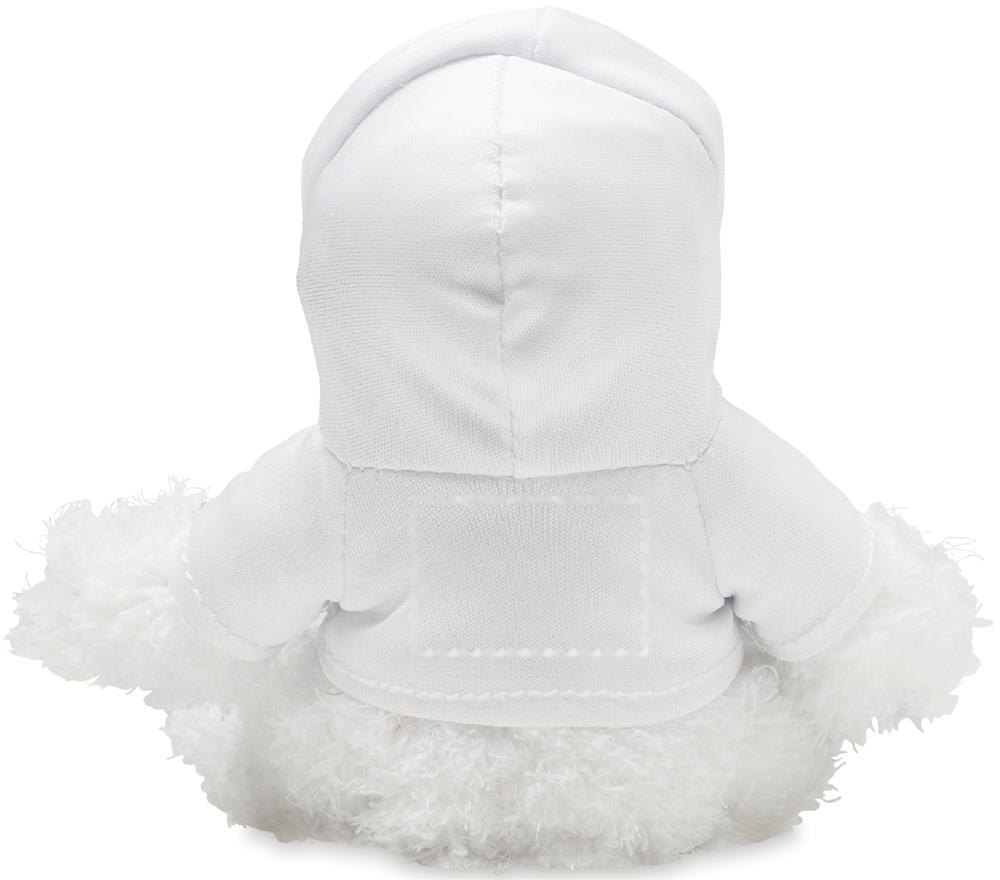 MANNY - Pluchen teddybeer — drukvlak achterzijde