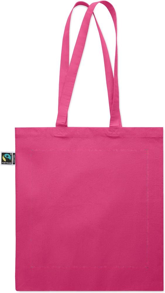 OSOLE++ COLOUR - Fairtrade boodschappentas 180g — drukvlak achterzijde