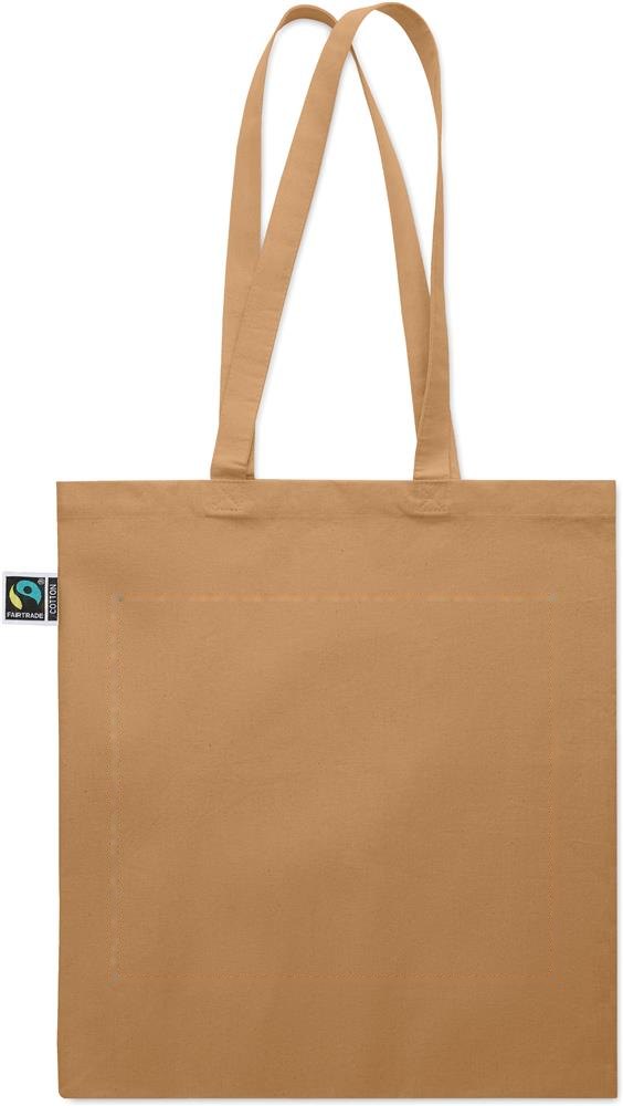 OSOLE++ COLOUR - Fairtrade boodschappentas 180g — drukvlak achterzijde 1