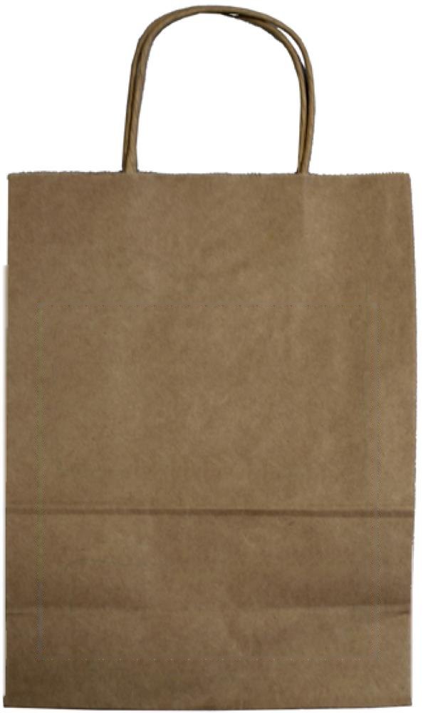PAPER MEDIUM - Papieren tas Medium 150 gr/m² — drukvlak voorzijde