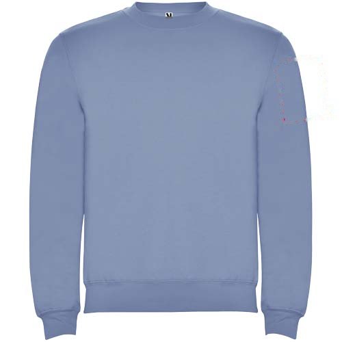 Clasica 280 g/m² unisex trui met ronde hals — drukvlak linker bicep