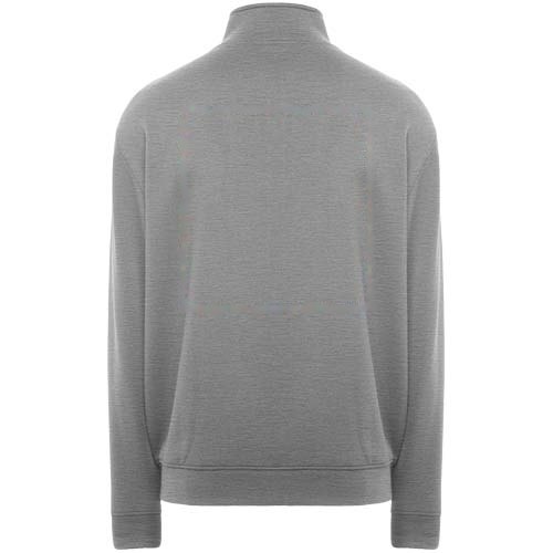 Ulan 280 g/m² unisex sweater met volledige rits — drukvlak impact hoog op de achterzijde