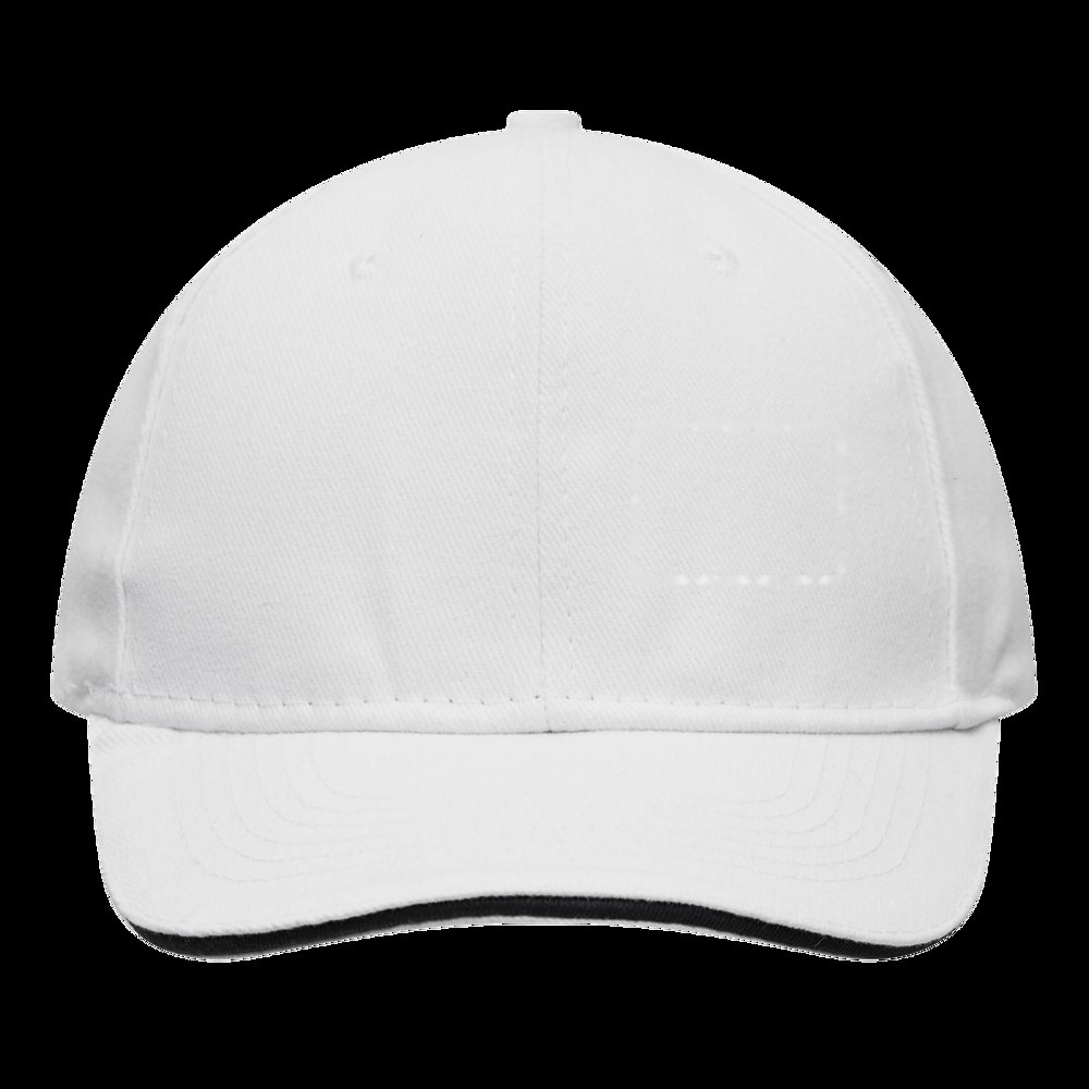 LIBERTY - 6 panel baseball cap — drukvlak gecentreerd op de links zijde van de voorzijde