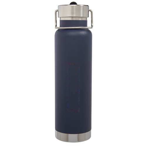 Thor 750 ml koperen vacuümgeïsoleerde drinkfles — drukvlak voorzijde