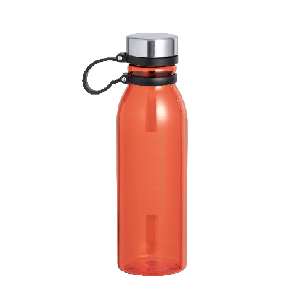 Fles Albrait — drukvlak zijkant van de fles