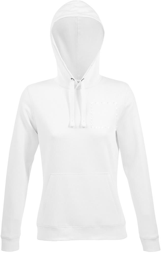 SPENCER WOMEN - SPENCER dames sweater 280g — drukvlak borst