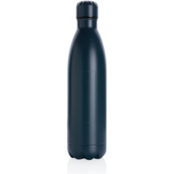 Unikleur vacuum roestvrijstalen fles 750ml — drukvlak artikel achterzijde midden