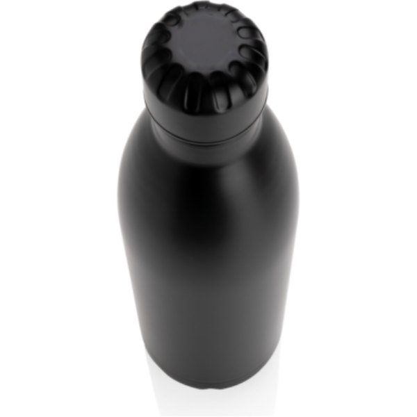 Unikleur vacuum roestvrijstalen fles 750ml — drukvlak artikel bovenzijde