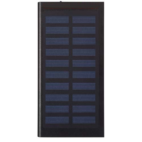 Stellar zonne-energie powerbank 8000 mAh — drukvlak voorzijde