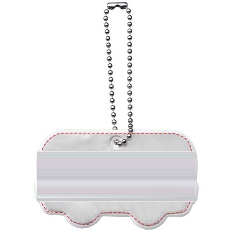 Reflecterende hanger bus — drukvlak voorkant (op reflecterende laag)