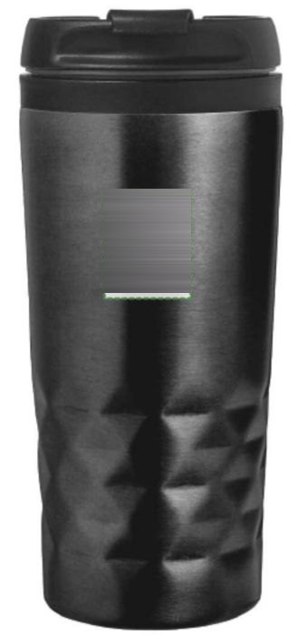 Dubbelwandige thermosbeker Lorraine | 300 ml — drukvlak houder