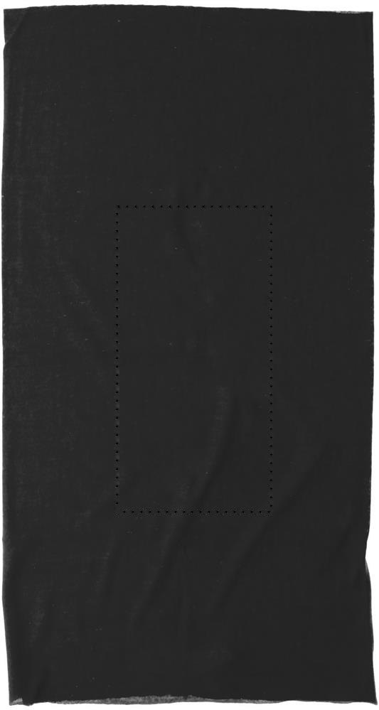 DARIA - Multifunction scarf, microfiber — drukvlak voorzijde
