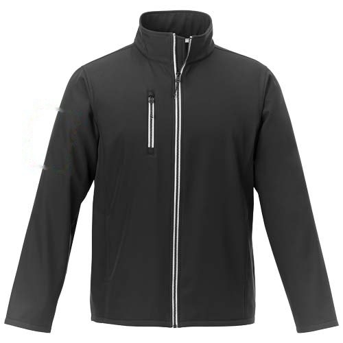 Orion softshell heren jas — drukvlak rechter bicep