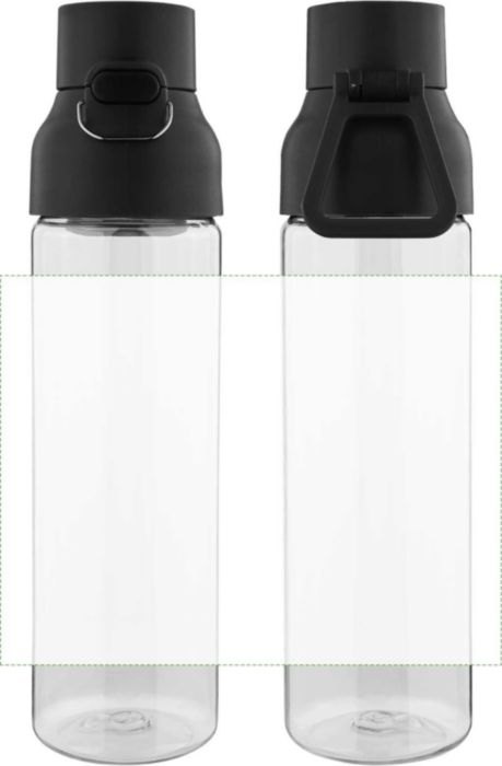 Tritan drinkfles Dune 750 ml — drukvlak rondom