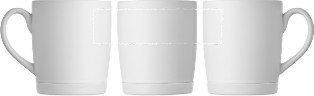 SILBASE - Keramische mok 300ml — drukvlak drukvlak 1