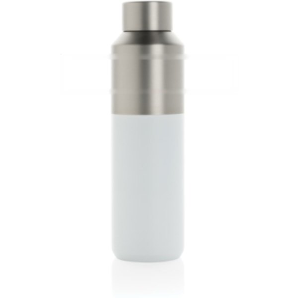Fluid RCS gerecycled RVS water fles 600ML — drukvlak artikel voorzijde