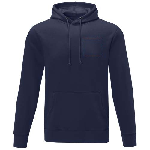 Charon 240 g/m² unisex hoodie — drukvlak linker borst