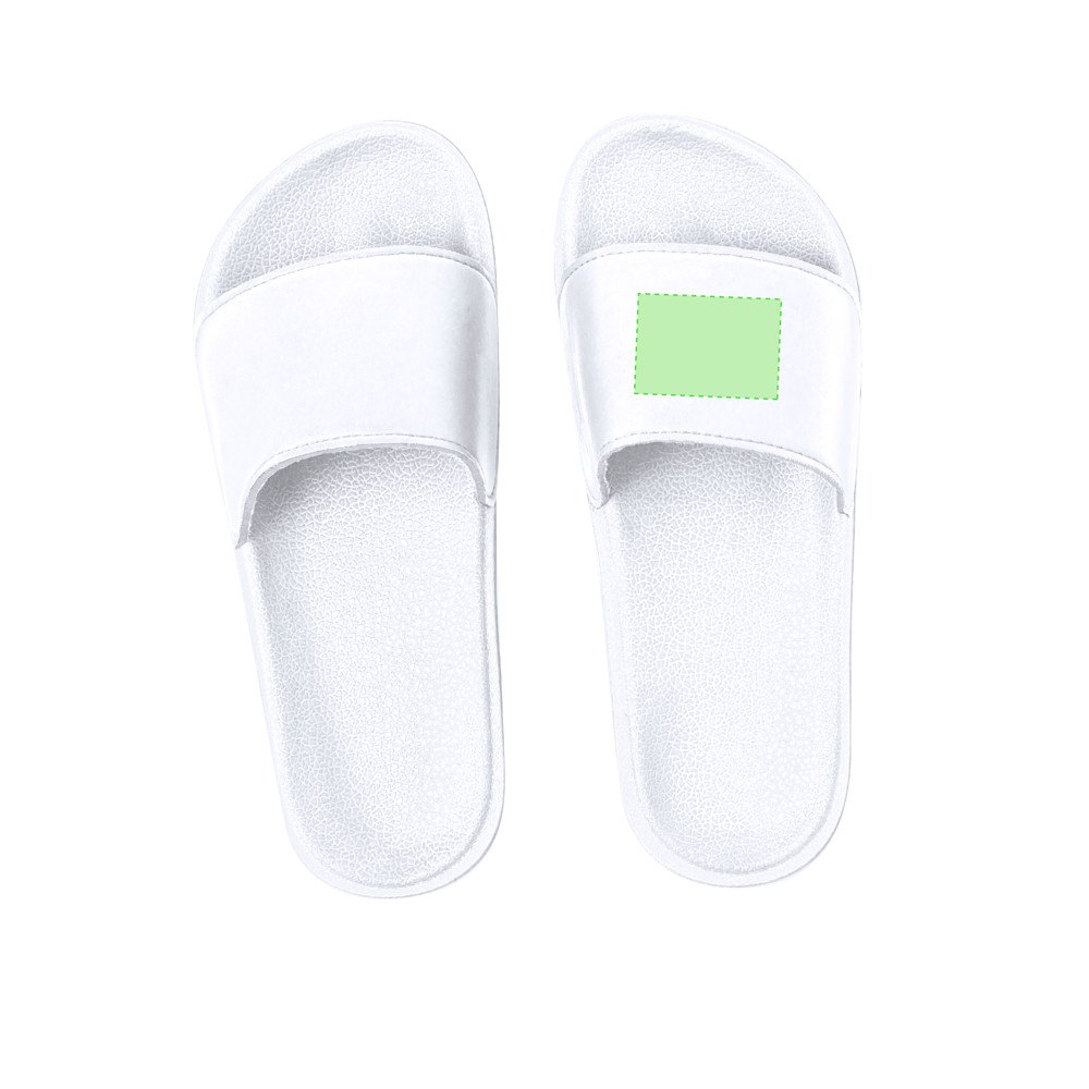 Flip Flops Kanger — drukvlak op de rechterslipper