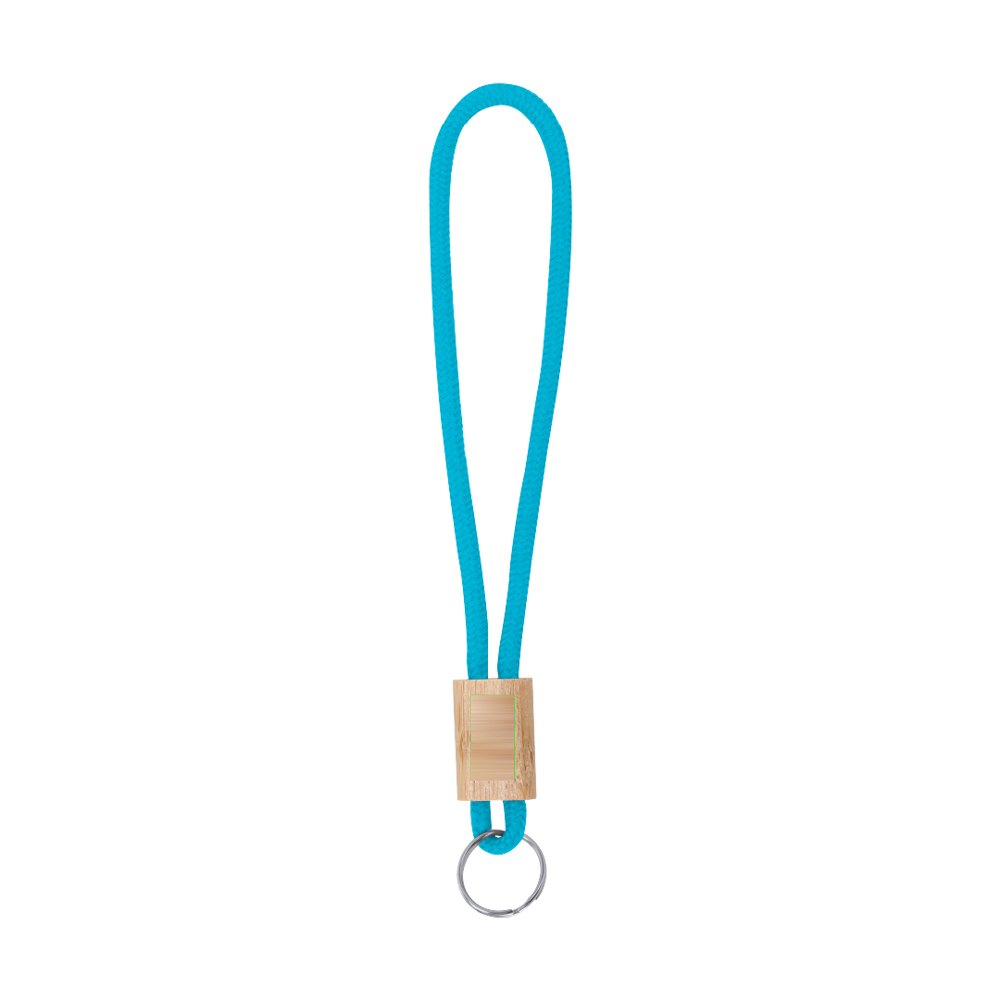 Sleutelhanger Walnut — drukvlak op het houten blokje