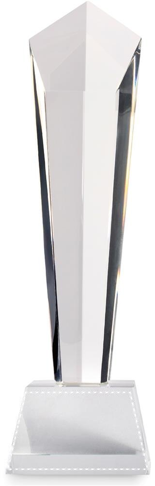 DIAWARD - Kristallen award geschenkdoos — drukvlak onderkant zijde 1