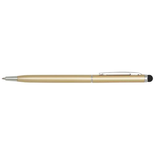 Ore aluminium balpen met stylus (blauwe inkt) — drukvlak dop