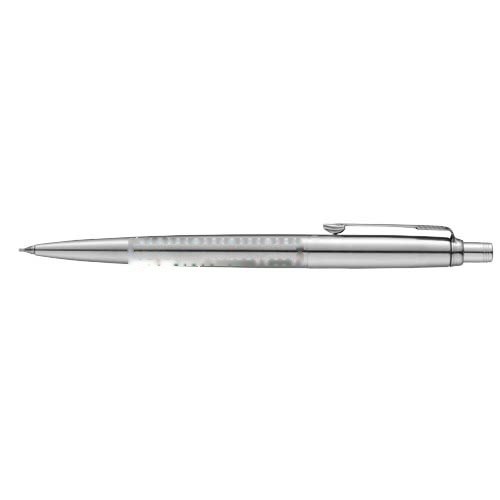 Parker Jotter vulpotlood met gum (zwarte inkt) — drukvlak romp