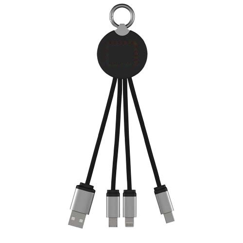 SCX.design C16 kabel met oplichtende ring — drukvlak achterzijde