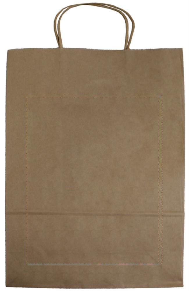 PAPER LARGE - Papieren tas (Large) 150 gr/m² — drukvlak voorzijde