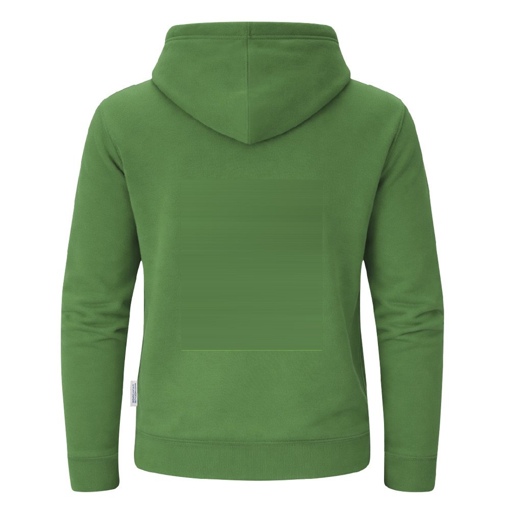Volwassene Hooded Sweatshirt Dretius — drukvlak op de rug