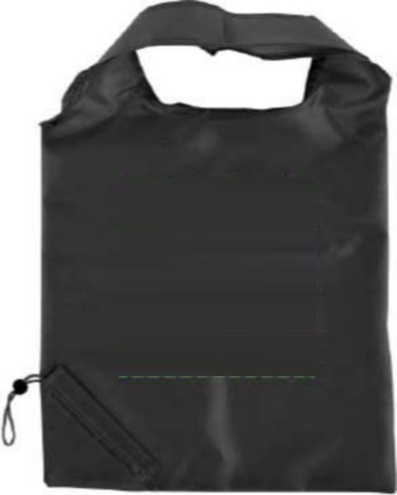 Opvouwbare boodschappentas Billie | 5 l — drukvlak achterzijde