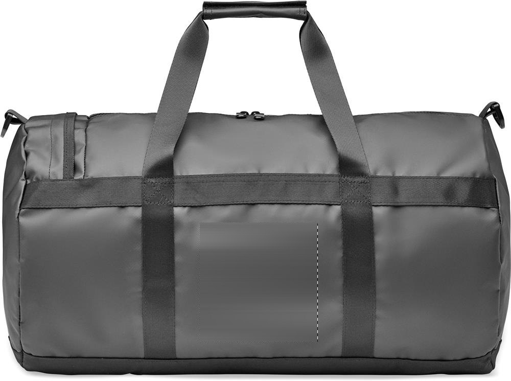 JAYA DUFFLE - Sporttas 50C tarpaulin — drukvlak achterzijde onder