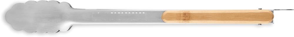 INIQ - Roestvrijstalen barbecue tang — drukvlak zijde 1 steel